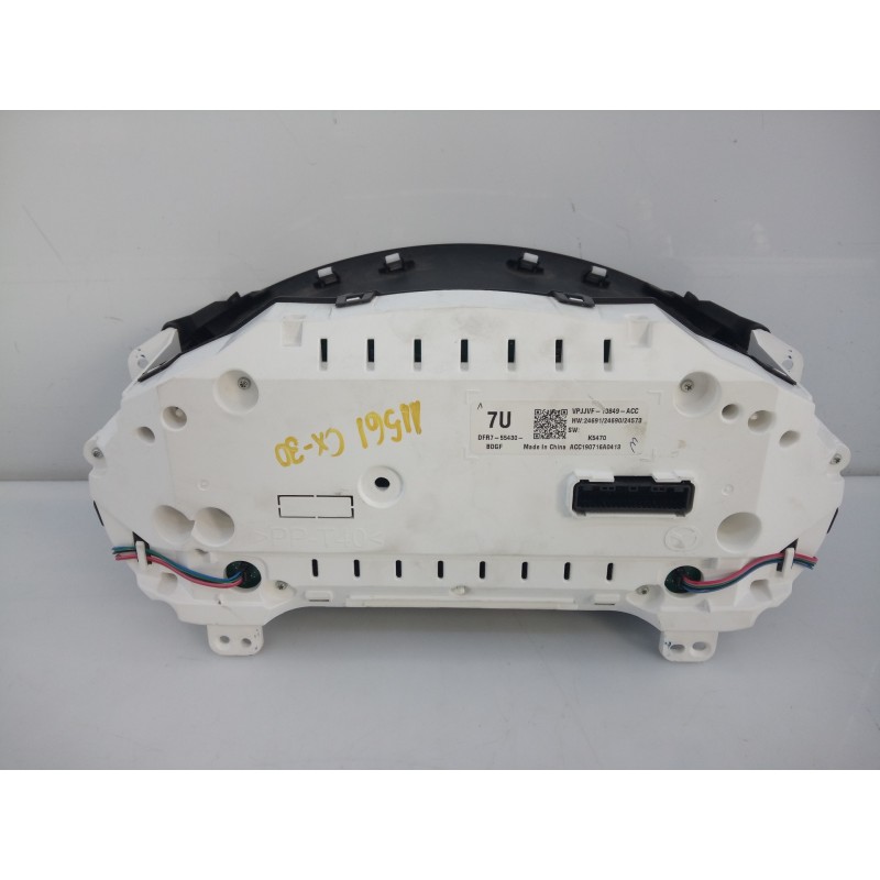 Recambio de cuadro instrumentos para mazda cx-30 selection 2wd referencia OEM IAM DFR755430BDGF VPJJVF10849ACC E3-B5-21-3