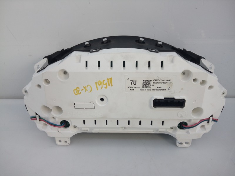 Recambio de cuadro instrumentos para mazda cx-30 selection 2wd referencia OEM IAM DFR755430BDGF VPJJVF10849ACC E3-B5-21-3