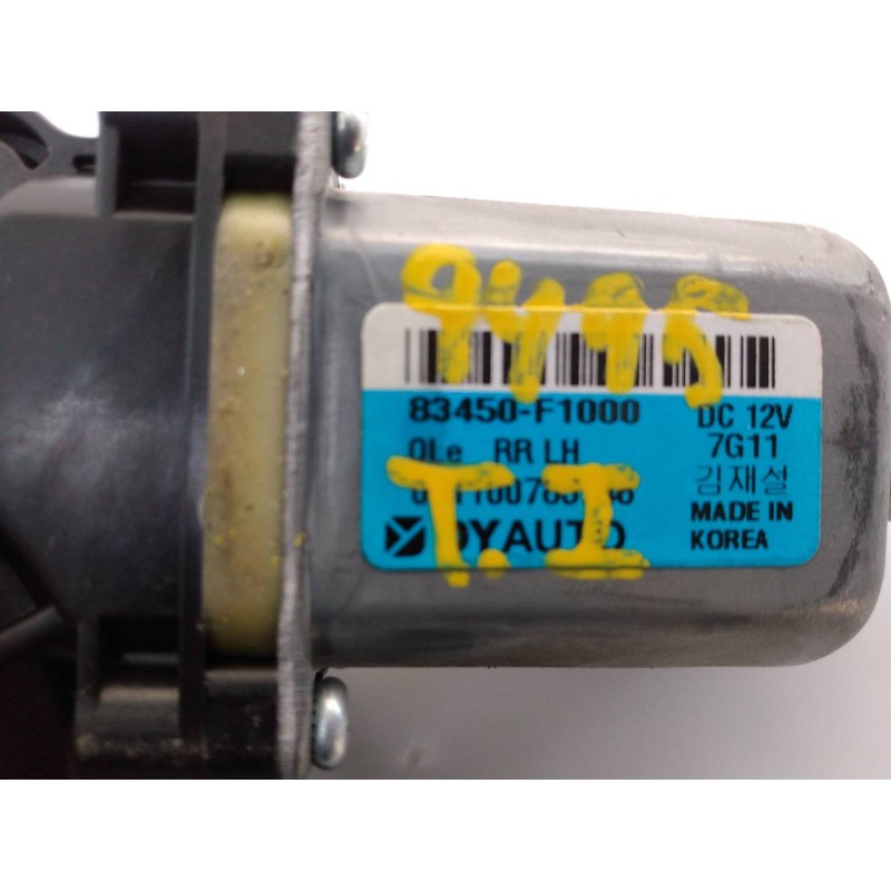Recambio de motor elevalunas trasero izquierdo para kia sportage drive 2wd referencia OEM IAM 83450F1000  E2-B5-15-2