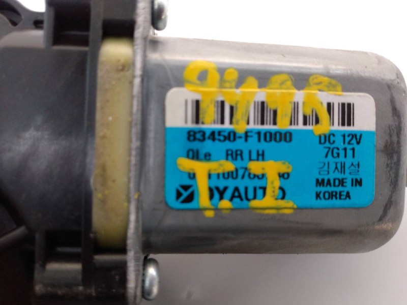 Recambio de motor elevalunas trasero izquierdo para kia sportage drive 2wd referencia OEM IAM 83450F1000  E2-B5-15-2