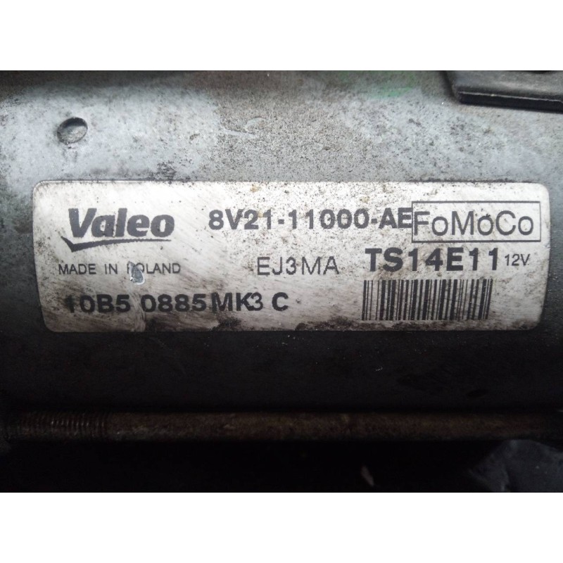 Recambio de motor arranque para ford fiesta (ccn) trend referencia OEM IAM 8V2111000AE 10B50885MK3C 
