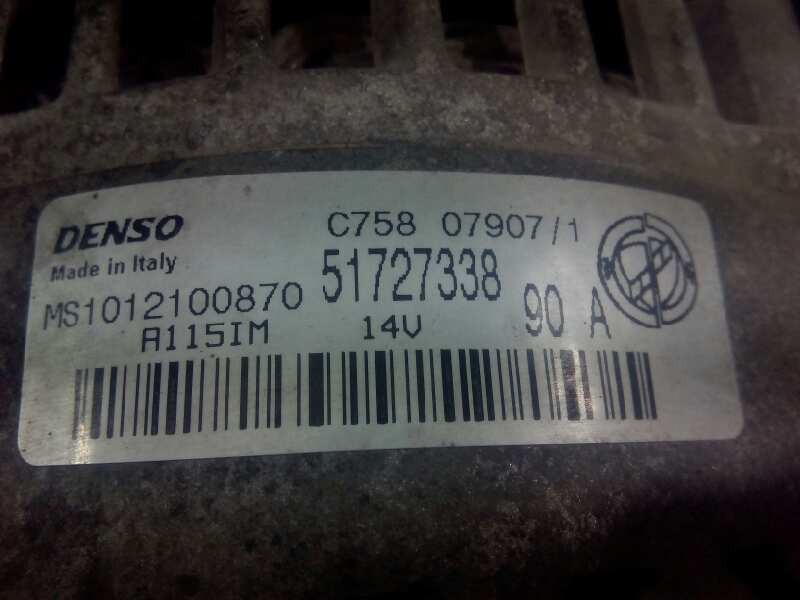 Recambio de alternador para fiat bravo (198) referencia OEM IAM MS1012100870 51727338 P3-A5-3-1