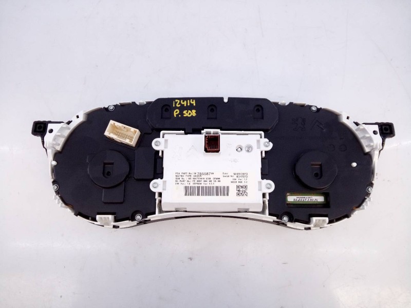 Recambio de cuadro instrumentos para peugeot 508 allure hybrid4 referencia OEM IAM 9800419880 9678558780 E3-B2-40-1