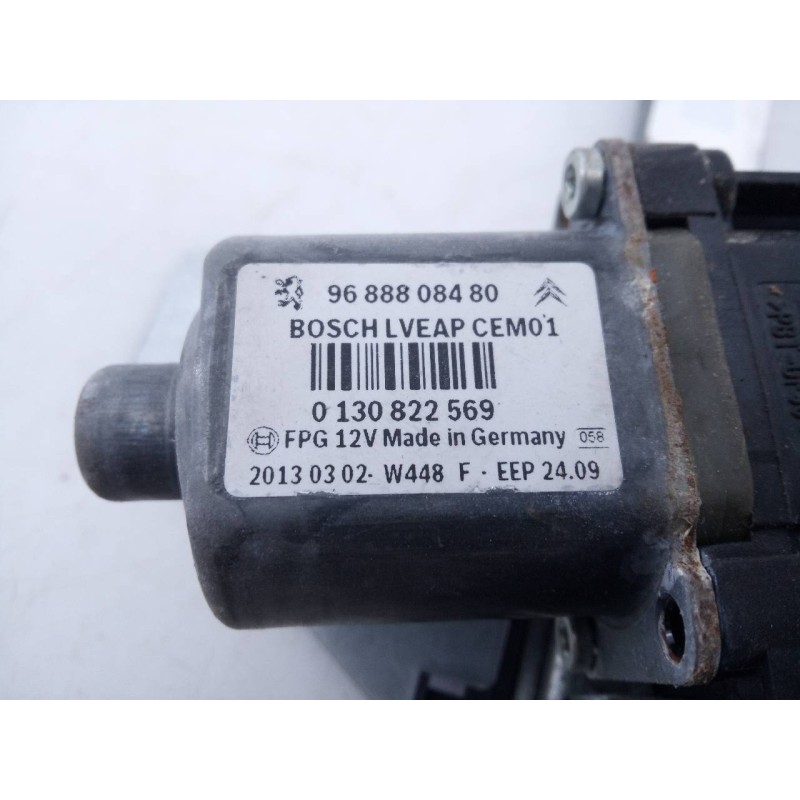 Recambio de elevalunas trasero izquierdo para peugeot 508 allure hybrid4 referencia OEM IAM 9688808480 0130822569 E1-A4-24-2