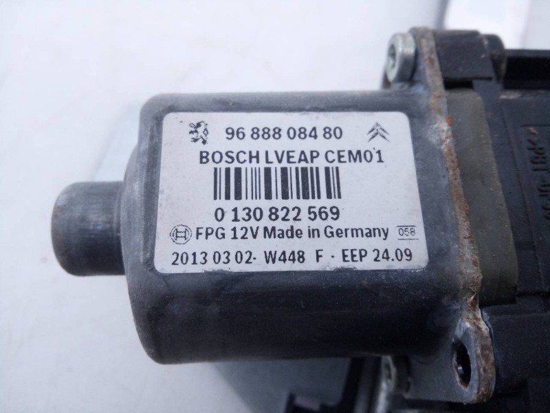 Recambio de elevalunas trasero izquierdo para peugeot 508 allure hybrid4 referencia OEM IAM 9688808480 0130822569 E1-A4-24-2