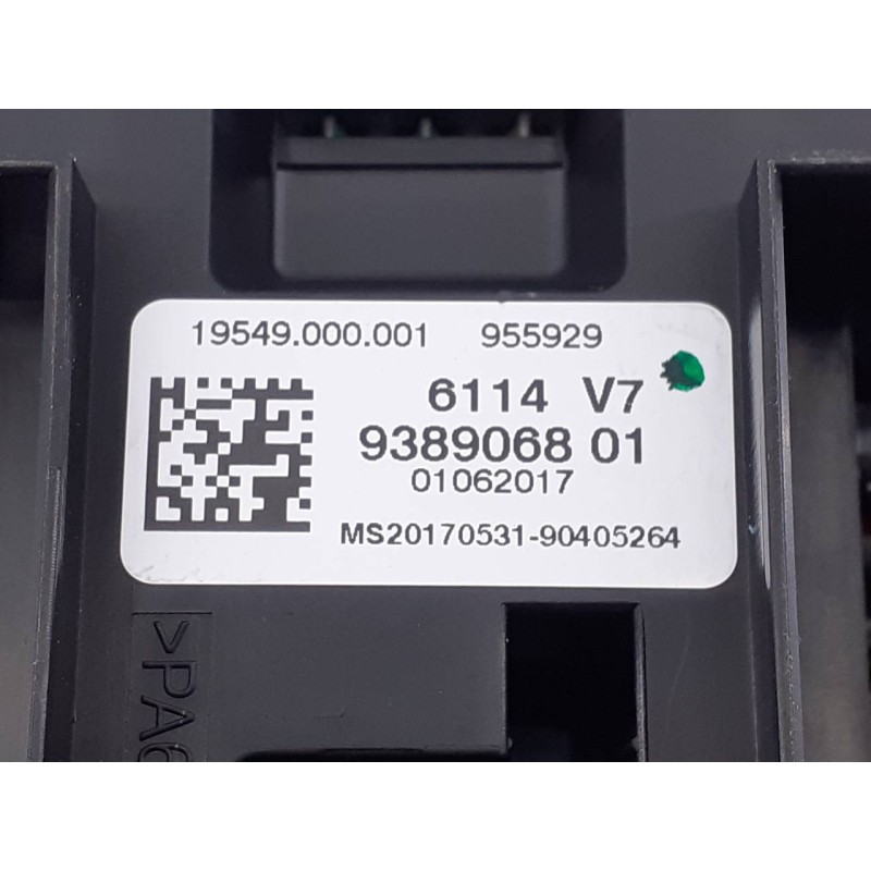 Recambio de caja reles / fusibles para bmw serie 3 gran turismo (f34) 320d referencia OEM IAM 938906801  E3-A2-24-4