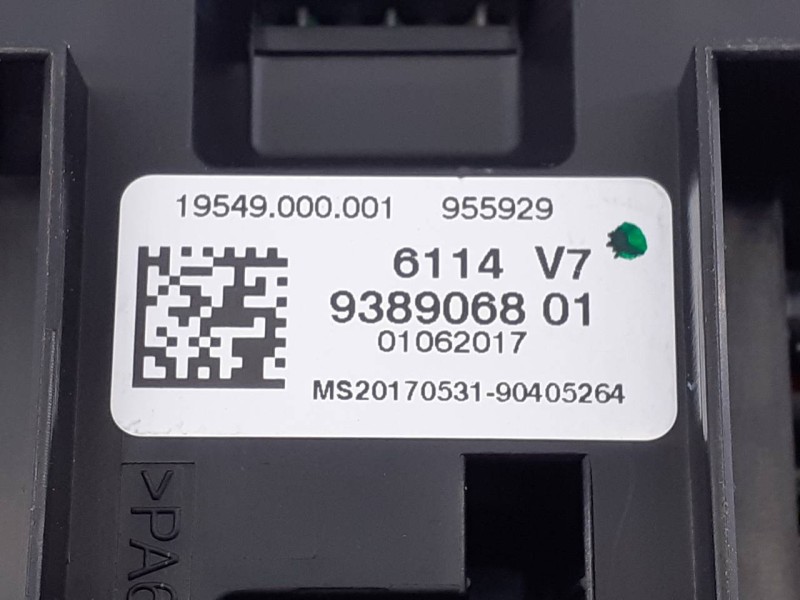 Recambio de caja reles / fusibles para bmw serie 3 gran turismo (f34) 320d referencia OEM IAM 938906801  E3-A2-24-4