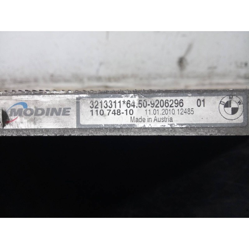 Recambio de condensador / radiador aire acondicionado para bmw x1 (e84) sdrive 18d referencia OEM IAM 920629601 11074810 P2-A4-4