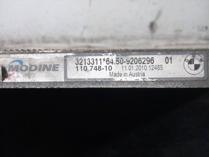 Recambio de condensador / radiador aire acondicionado para bmw x1 (e84) sdrive 18d referencia OEM IAM 920629601 11074810 P2-A4-4