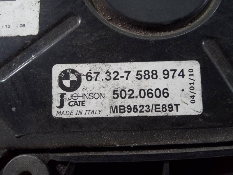 Recambio de electroventilador para bmw x1 (e84) sdrive 18d referencia OEM IAM 67327588974 5020606 P2-B8-13