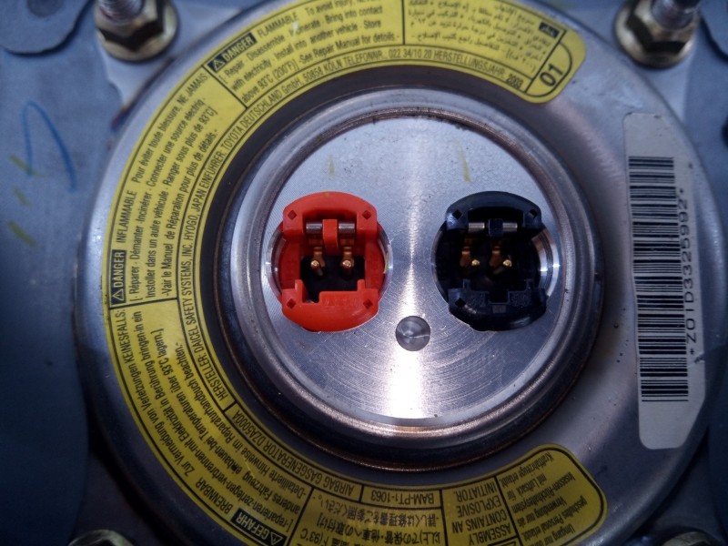 Recambio de airbag delantero izquierdo para toyota corolla verso (r1) 2.0 d-4d luna referencia OEM IAM   E2-B4-3-2