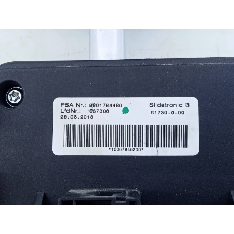 Recambio de palanca cambio para peugeot 508 allure hybrid4 referencia OEM IAM 9801784480 61739G09 E3-B2-24-3