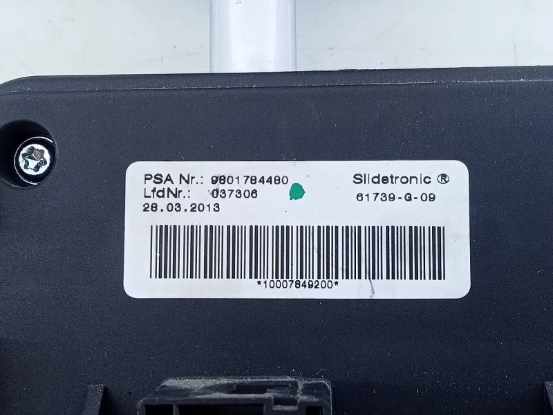 Recambio de palanca cambio para peugeot 508 allure hybrid4 referencia OEM IAM 9801784480 61739G09 E3-B2-24-3