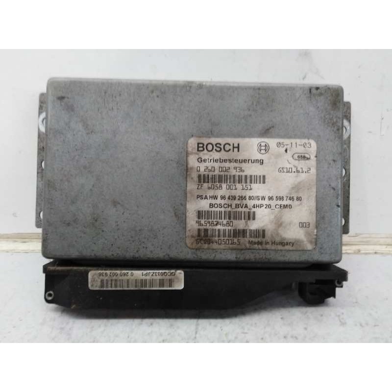 Recambio de centralita cambio automatico para peugeot 407 premium referencia OEM IAM 9643926680 9659874680 E3-B2-35-3