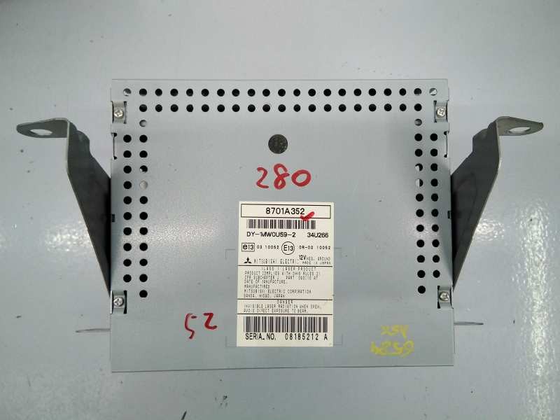 Recambio de sistema audio / radio cd para mitsubishi asx (ga0w) motion 4wd referencia OEM IAM 8002A920XA 8701A352 E3-A2-14-2