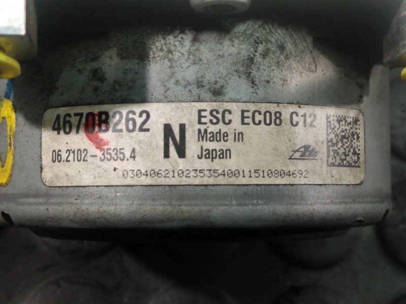 Recambio de abs para mitsubishi asx (ga0w) kaiteki 2wd referencia OEM IAM 4670B262 06262136691 P3-A8-20-4