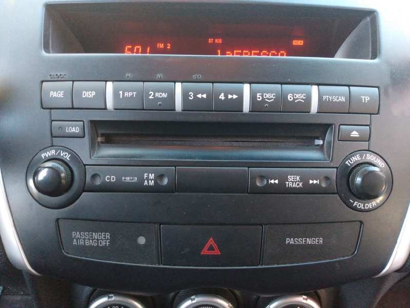 Recambio de sistema audio / radio cd para mitsubishi asx (ga0w) motion 4wd referencia OEM IAM 8002A920XA 8701A352 E3-A2-14-2