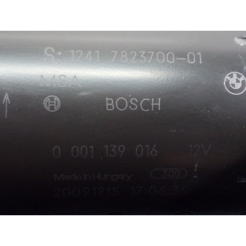 Recambio de motor arranque para bmw x1 (e84) sdrive 18d referencia OEM IAM 1241782370001 0001139016 P3-B7-9-1