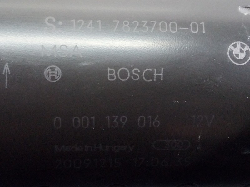 Recambio de motor arranque para bmw x1 (e84) sdrive 18d referencia OEM IAM 1241782370001 0001139016 P3-B7-9-1