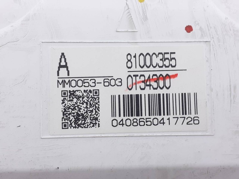 Recambio de cuadro instrumentos para mitsubishi asx (ga0w) kaiteki 2wd referencia OEM IAM 8100C355 0T34300 E3-A2-18-4