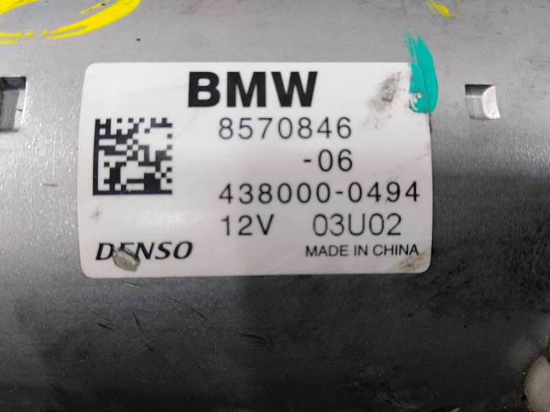 Recambio de motor arranque para bmw serie 3 gran turismo (f34) 320d referencia OEM IAM 8570846 4380000494 P3-A7-9-3
