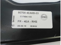 Recambio de elevalunas delantero derecho para nissan qashqai (j11) acenta referencia OEM IAM 807004EA0B03  E2-A4-5-2 2
