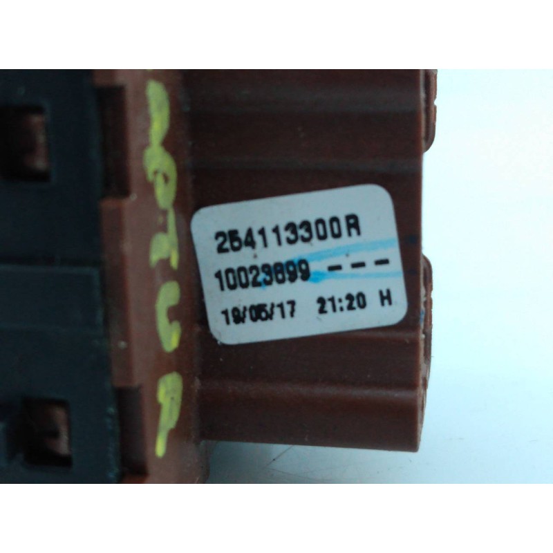 Recambio de mando elevalunas delantero izquierdo para renault captur referencia OEM IAM 254113300R 10023699 E2-A1-9-2