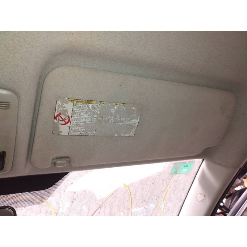 Recambio de parasol derecho para toyota corolla verso (r1) 2.0 d-4d luna referencia OEM IAM   