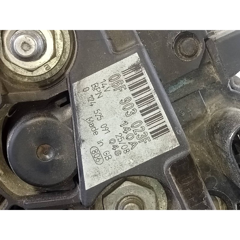 Recambio de alternador para seat altea (5p1) arena referencia OEM IAM 06F903023F  P3-B5-7-3