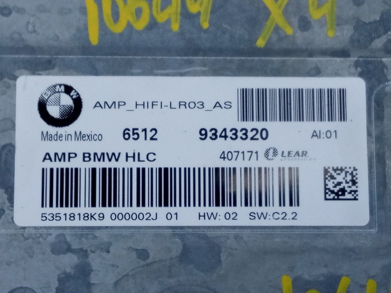 Recambio de amplificador para bmw x4 (f26) xdrive 30d referencia OEM IAM 65129343320  E3-A2-36-4