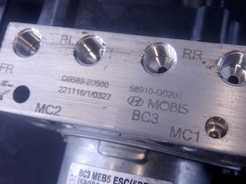 Recambio de abs para hyundai i20 klass referencia OEM IAM 58900Q0200  P3-A8-28-3