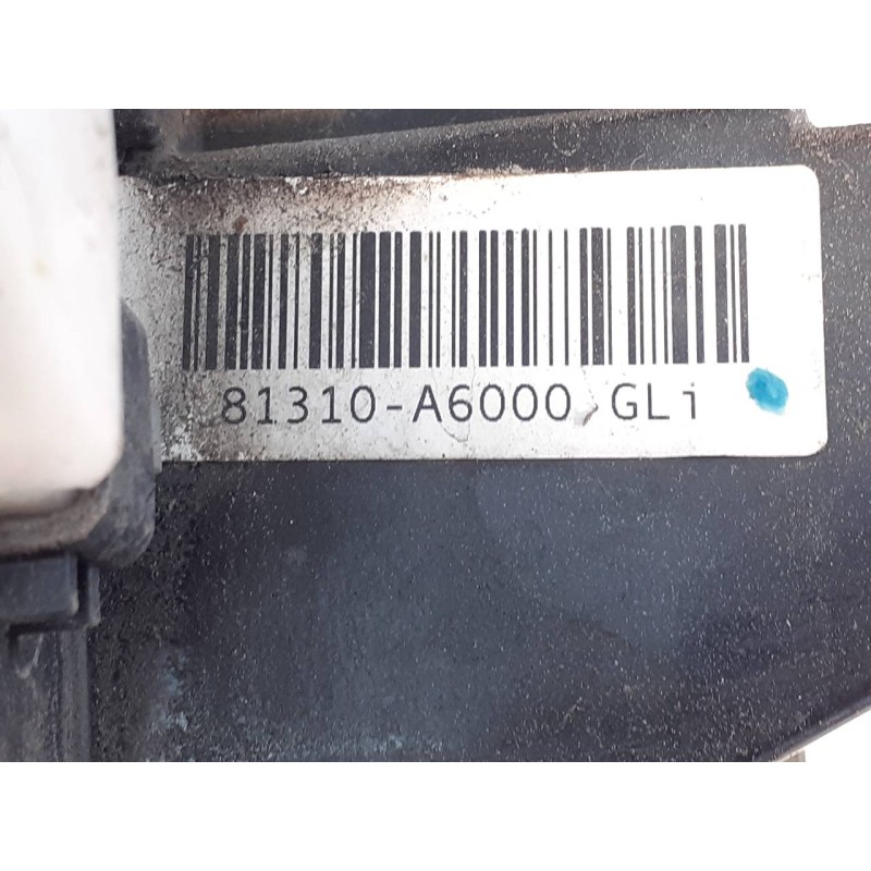 Recambio de cerradura puerta delantera izquierda para hyundai i30 (gd) base referencia OEM IAM 81310A6000  E2-B5-35-1