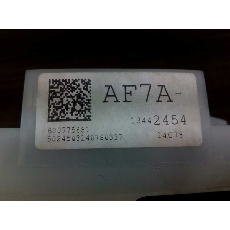 Recambio de cuadro instrumentos para opel astra j lim. enjoy referencia OEM IAM 600775881 5024543140780337 E3-A5-21-3