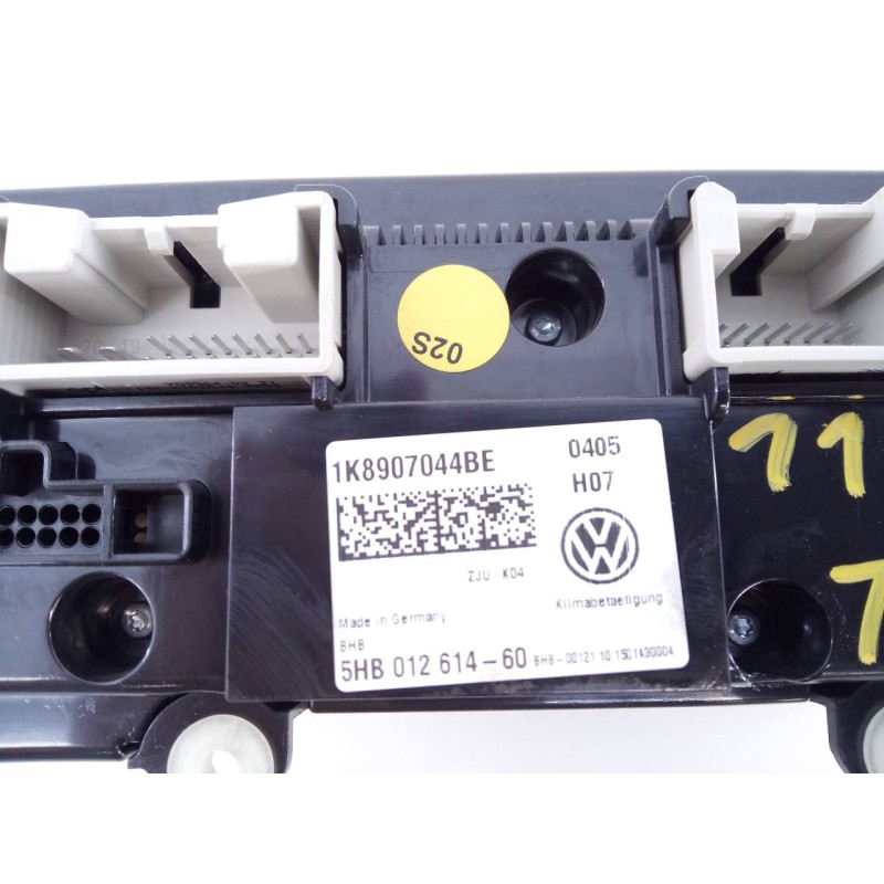 Recambio de mando climatizador para volkswagen tiguan (5n2) cityscape bmt referencia OEM IAM 1K8907044BE  E2-A1-19-1