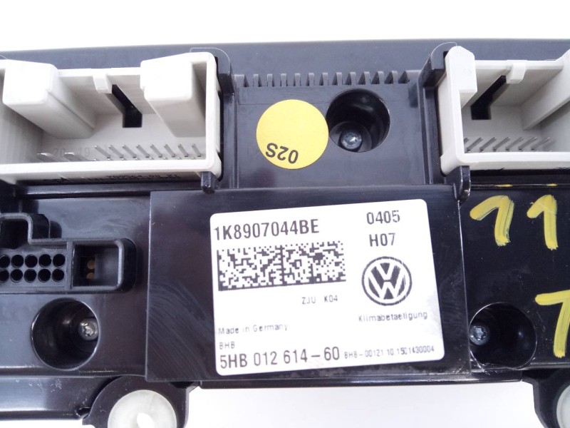 Recambio de mando climatizador para volkswagen tiguan (5n2) cityscape bmt referencia OEM IAM 1K8907044BE  E2-A1-19-1