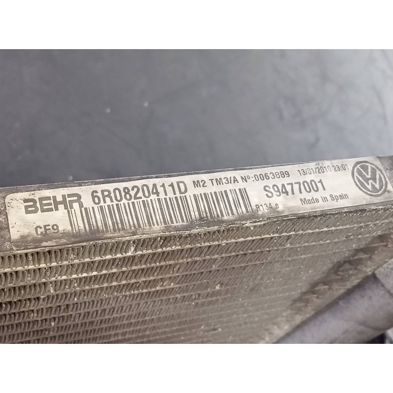Recambio de condensador / radiador aire acondicionado para seat ibiza (6j5) reference referencia OEM IAM 6R0820411D S9477001 P2-