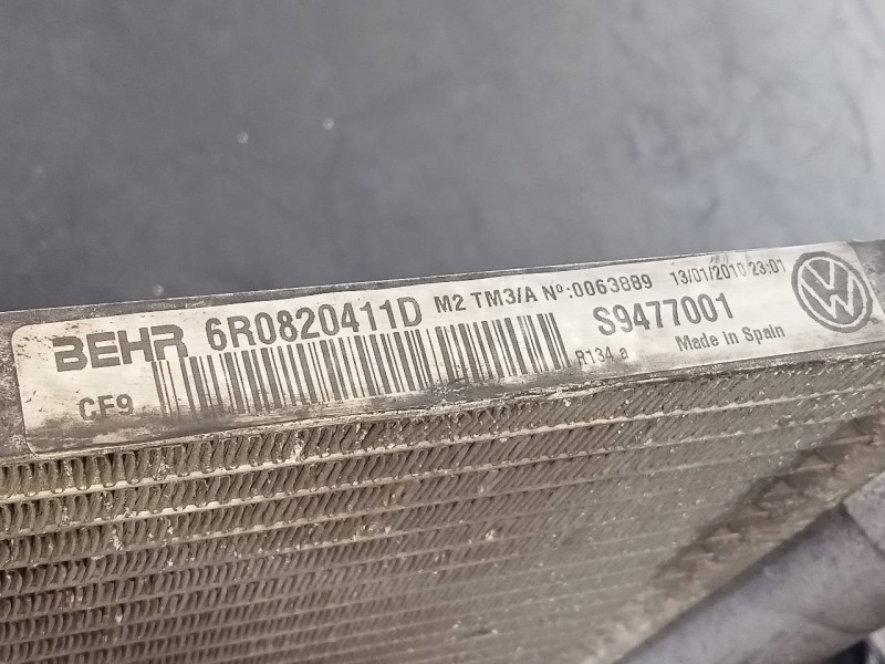 Recambio de condensador / radiador aire acondicionado para seat ibiza (6j5) reference referencia OEM IAM 6R0820411D S9477001 P2-