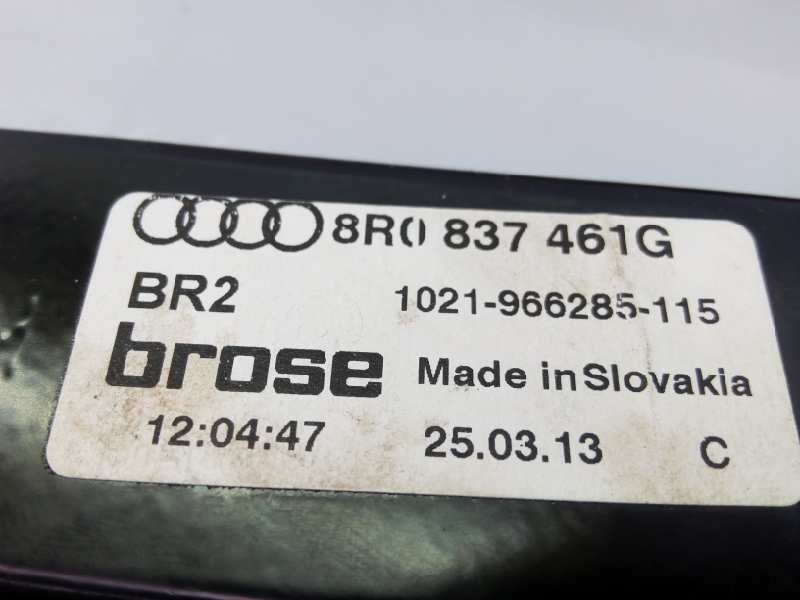 Recambio de elevalunas delantero izquierdo para audi q5 (8r) 2.0 tdi (105kw) referencia OEM IAM 8R0837461G 8K0959801B E1-B6-2-4