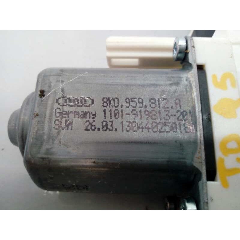 Recambio de motor elevalunas trasero derecho para audi q5 (8r) 2.0 tdi (105kw) referencia OEM IAM 8K0959812A 8K0959812A E1-B6-6-