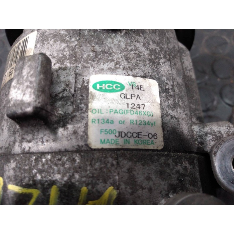 Recambio de compresor aire acondicionado para hyundai i30 (gd) base referencia OEM IAM F50JDCCE06  P3-A3-4-2