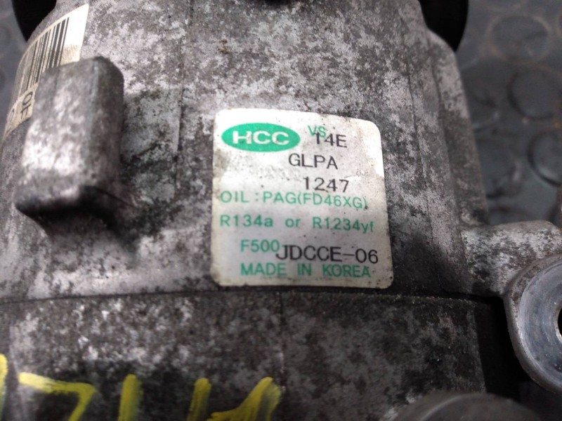 Recambio de compresor aire acondicionado para hyundai i30 (gd) base referencia OEM IAM F50JDCCE06  P3-A3-4-2