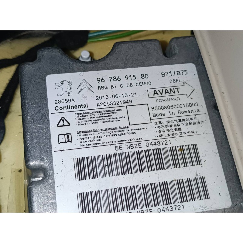 Recambio de kit airbag para citroën ds4 design referencia OEM IAM 9678691580  