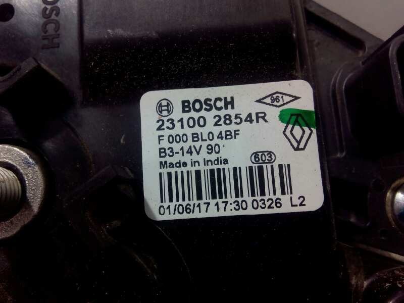 Recambio de alternador para renault captur zen referencia OEM IAM 231002854R F000BL04BF P3-B6-5-2