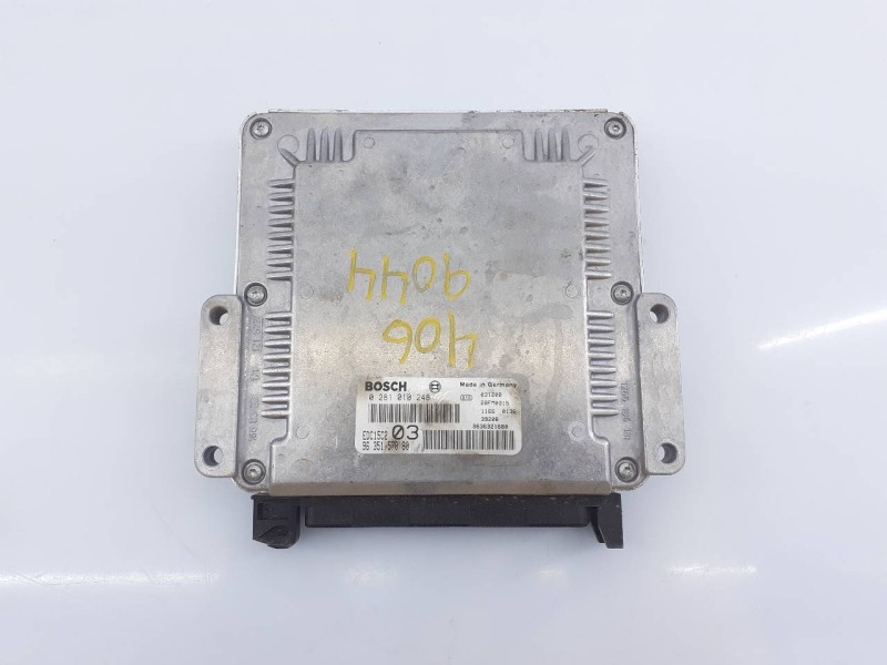 Recambio de centralita motor uce para peugeot 406 berlina (s1/s2) srdt referencia OEM IAM 9635157080 0281010248 E3-B2-25-1