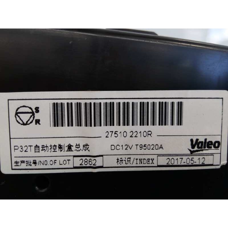 Recambio de mando climatizador para renault kadjar zen referencia OEM IAM 275102210R 275102210R E1-A1-2-4