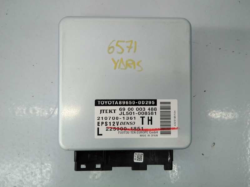 Recambio de modulo electronico para toyota yaris city referencia OEM IAM 896500D295 6900003488 E3-B2-7-2