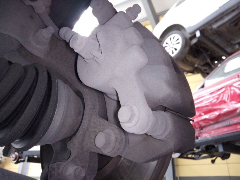 Recambio de pinza freno delantera izquierda para ford fiesta (cb1) trend referencia OEM IAM 3736C  