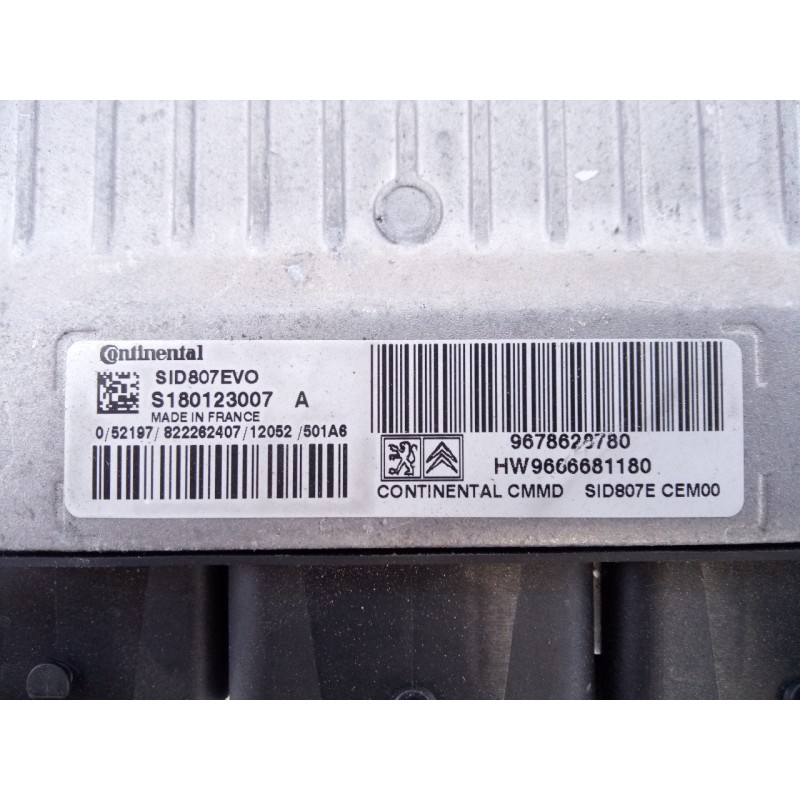 Recambio de centralita motor uce para citroën ds4 design referencia OEM IAM 9678628780  E3-B2-29-4