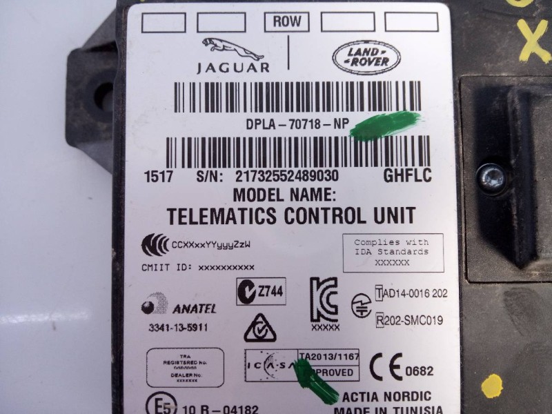 Recambio de modulo electronico para jaguar xe pure referencia OEM IAM 21732552489030 DPLA70718NP E3-B3-54-4