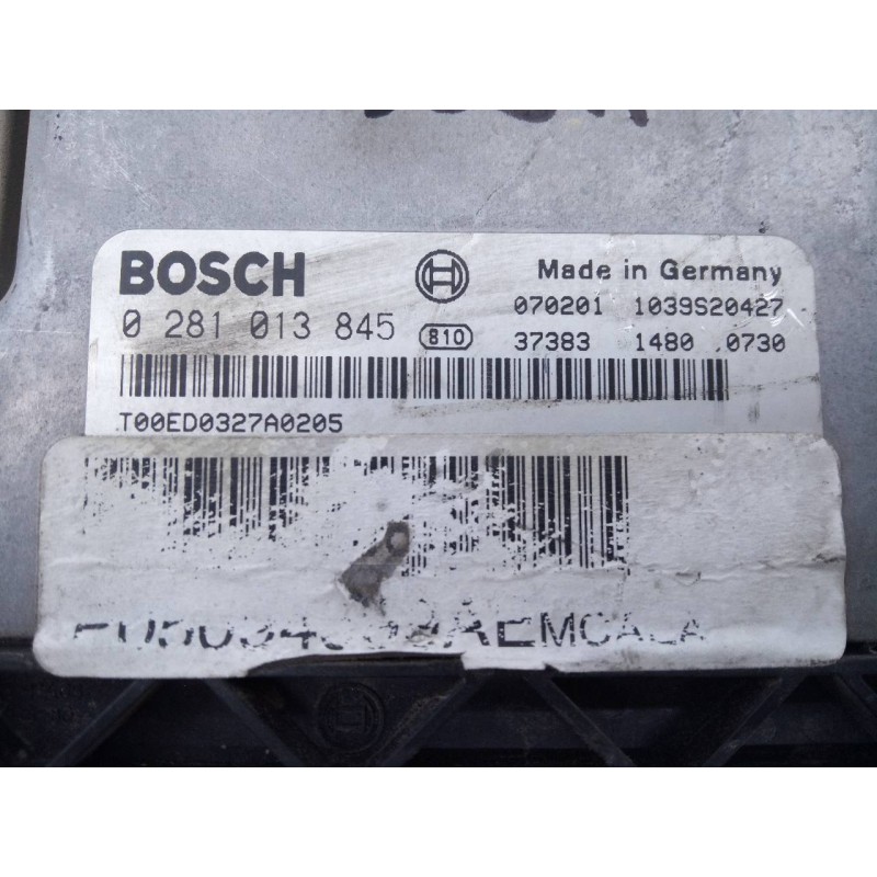 Recambio de centralita motor uce para jeep compass limited referencia OEM IAM 1039S20427 0281013845 E3-B6-18-2